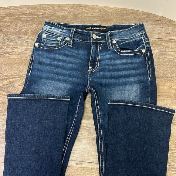 Stella in Dreams Mid Rise Bootcut Jeans - Picture 1 of 14